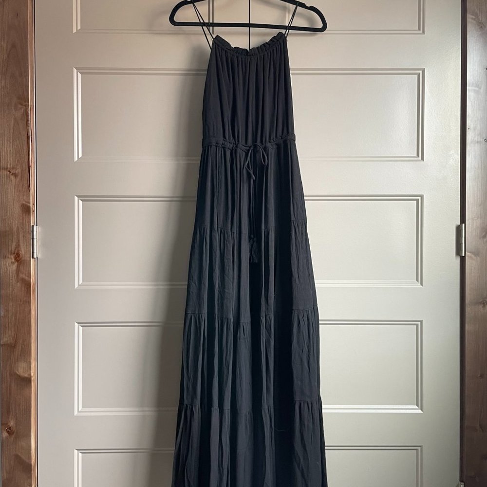 Vici Kokomo Tiered Adjustable Maxi Dress